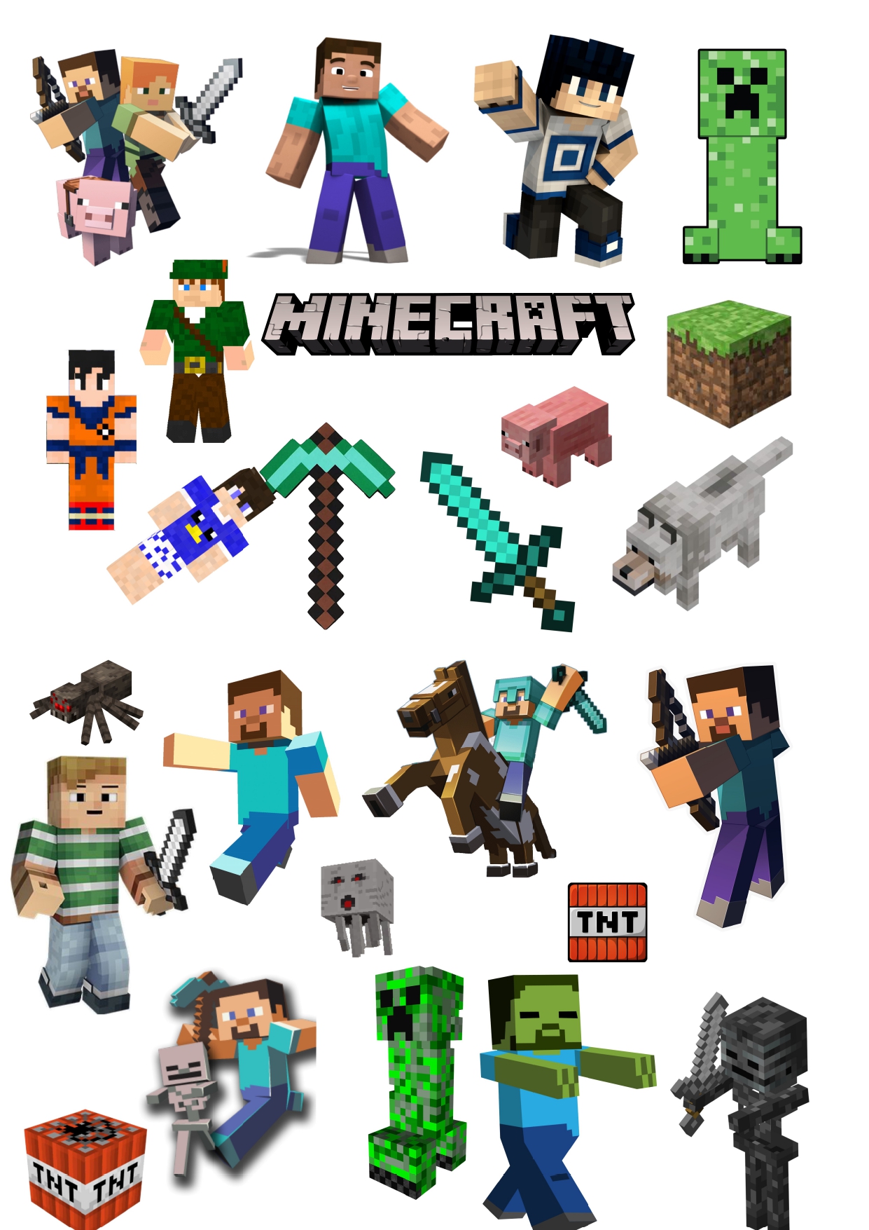 Bolo Minecraft png