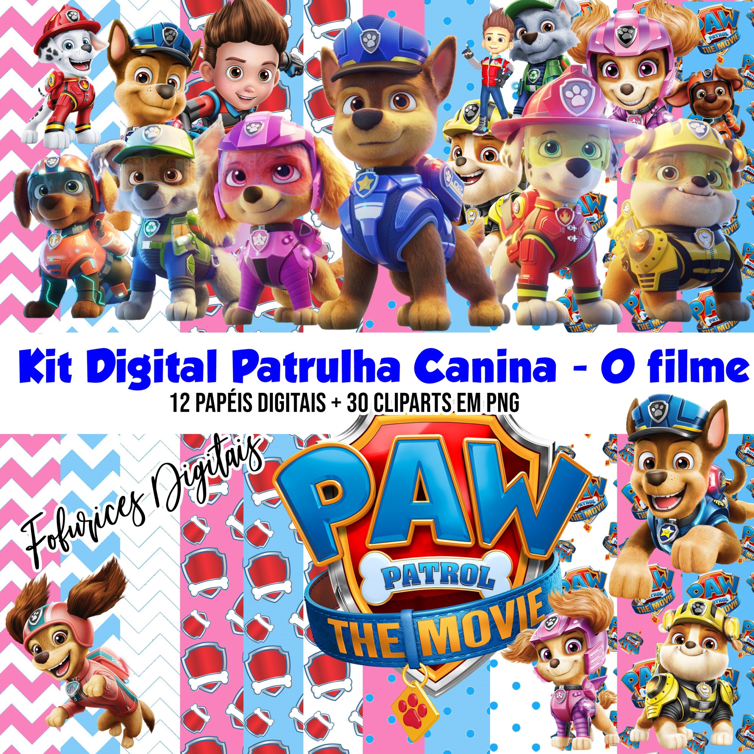 Kit Digital Patrulha Canina o Filme